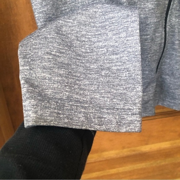 AND1/ Mens / Sleet Heather Gray/ black track jacket / Size M - Picture 3 of 8